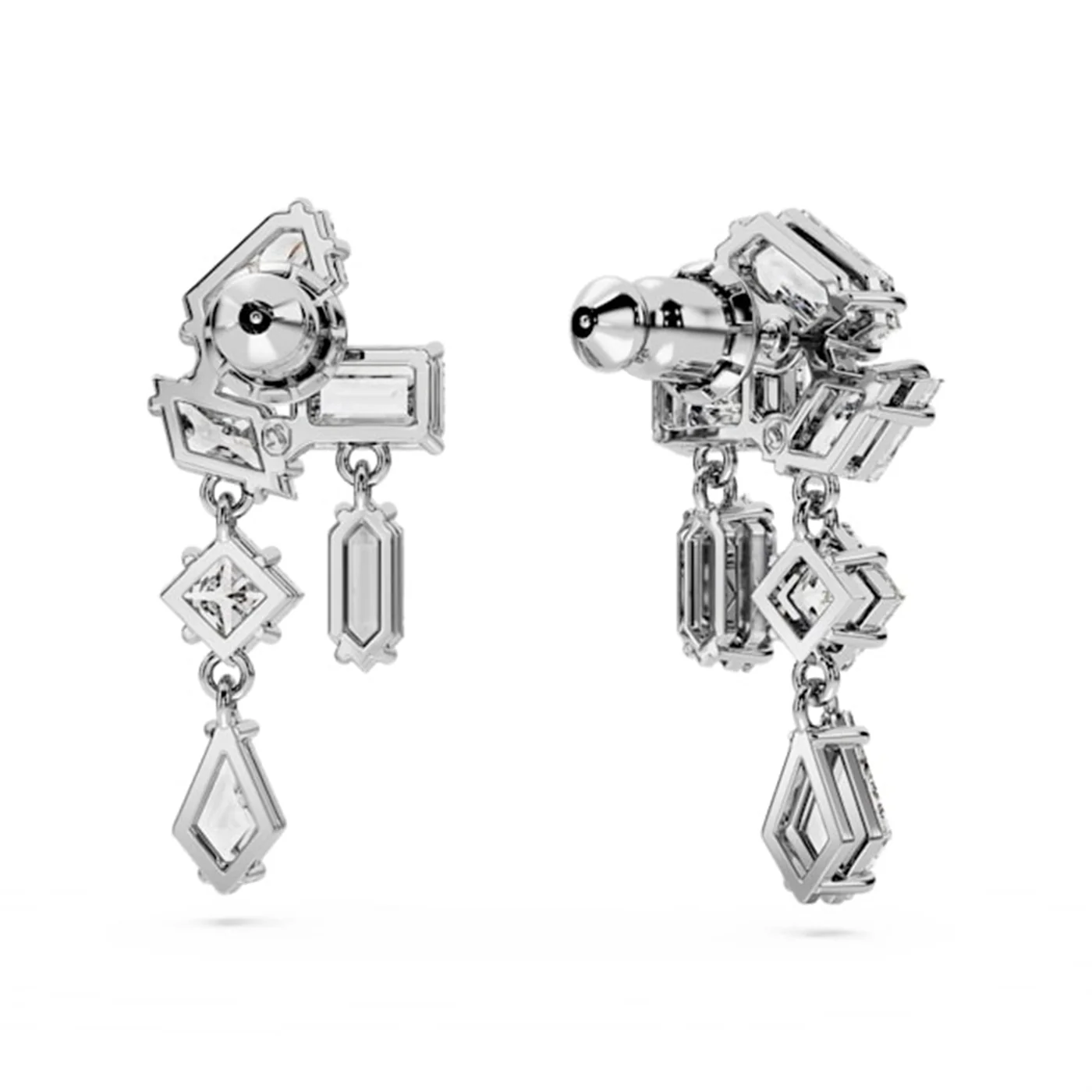 Swarovski Mesmera Silberfarbene Ohrknöpfe 5665825 - Image 4