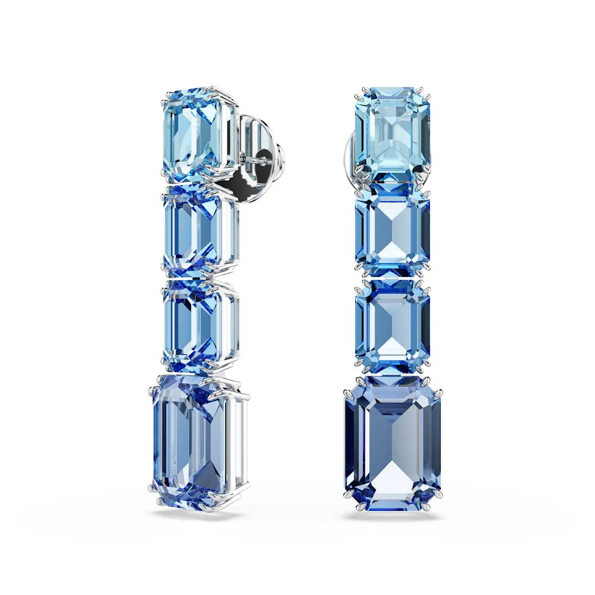 Swarovski Millenia Blue Coloured Ear Studs 5696516 - Image 3