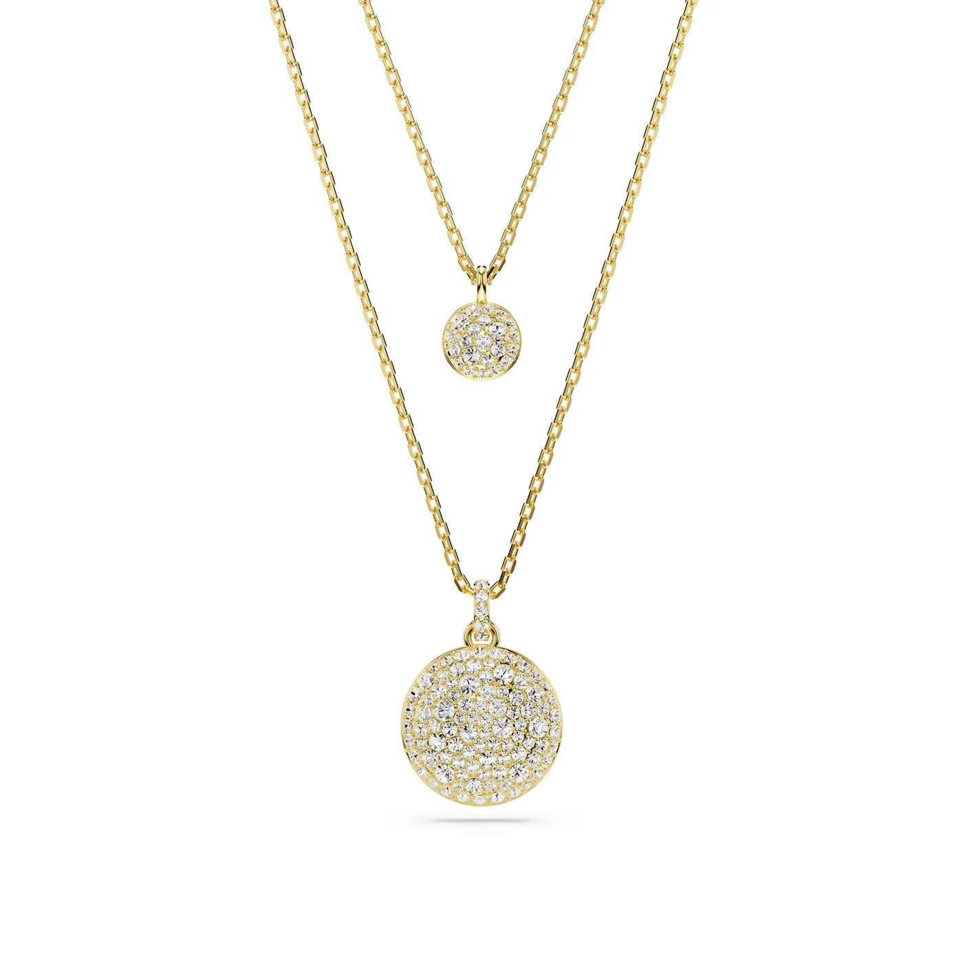 Swarovski miteora Goldfarbene Kette 5683442