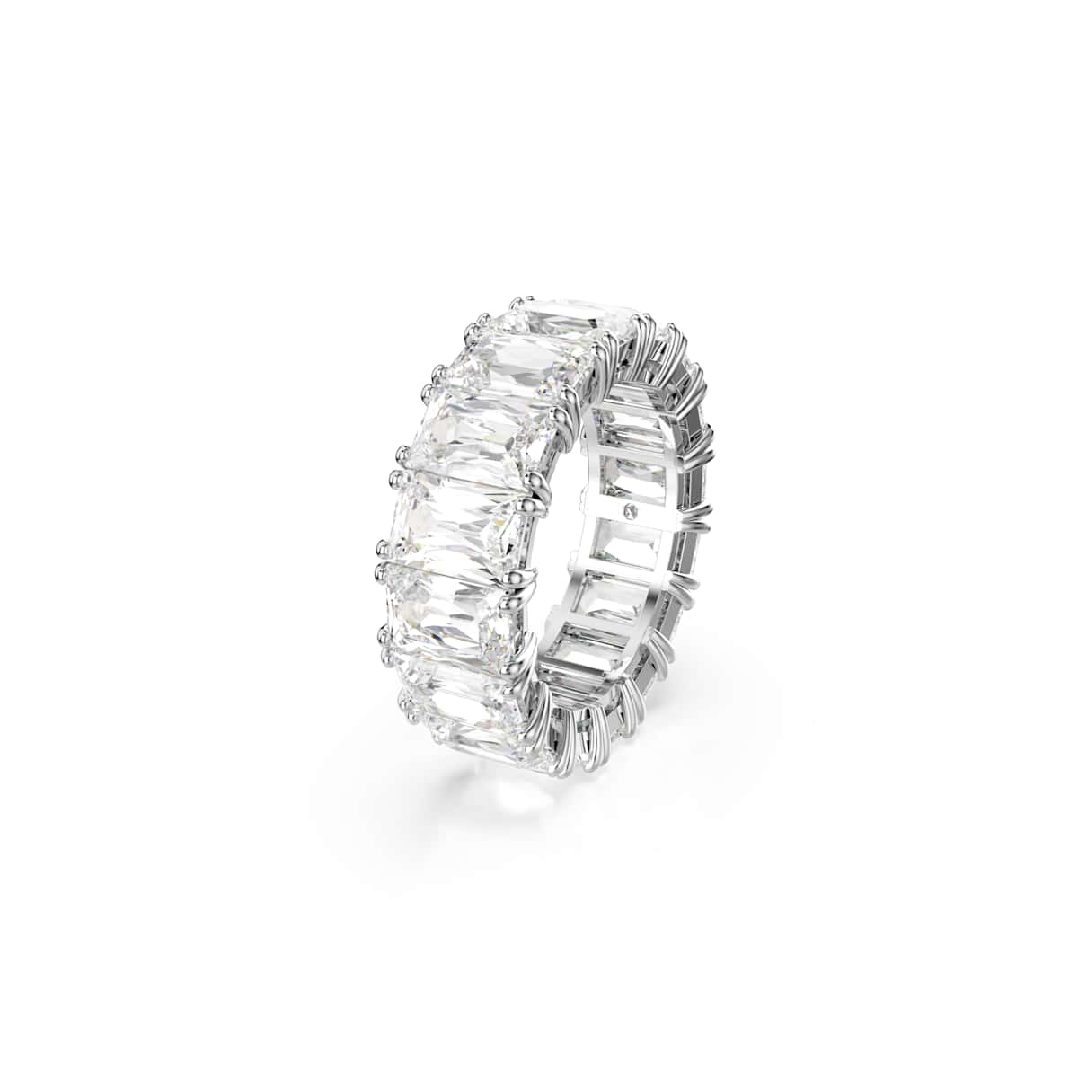 Swarovski Re Matrix Silver Coloured Ring 5709279