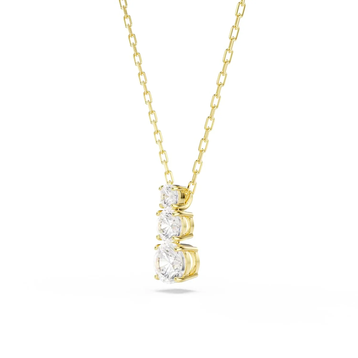 Swarovski Stilla Goldfarbene Halskette 5723298 - Image 4