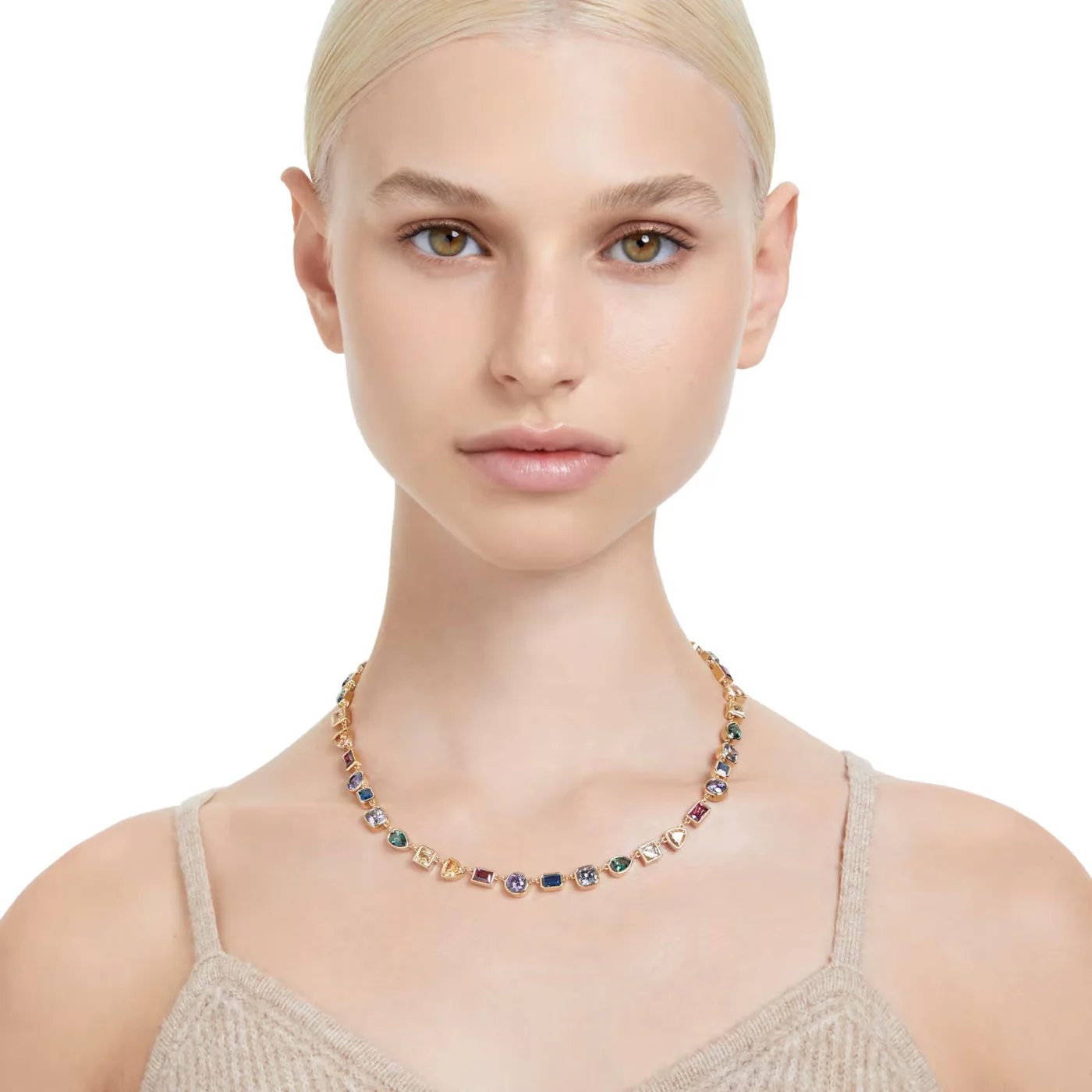 Swarovski Stilla Goldfarbene Kette 5662915 (Länge: 38.00 - 45.00 CM) - Image 2