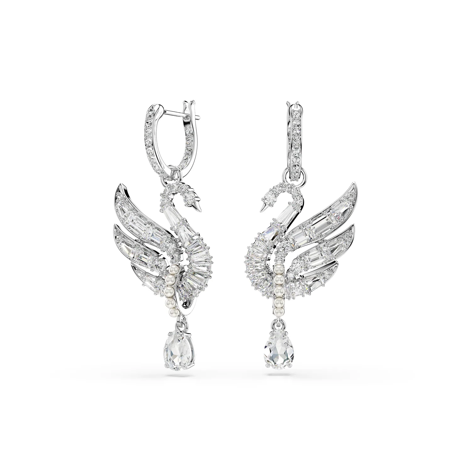 Swarovski Swan Silberohrringe 5723388