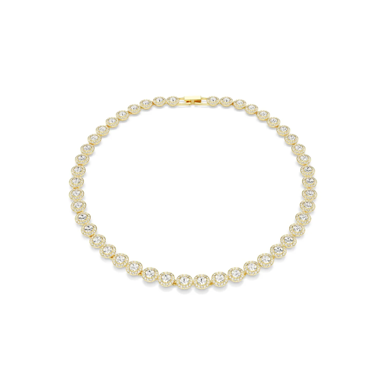 Swarovski Una Angelic Gold Coloured Angelic Necklace 5720505
