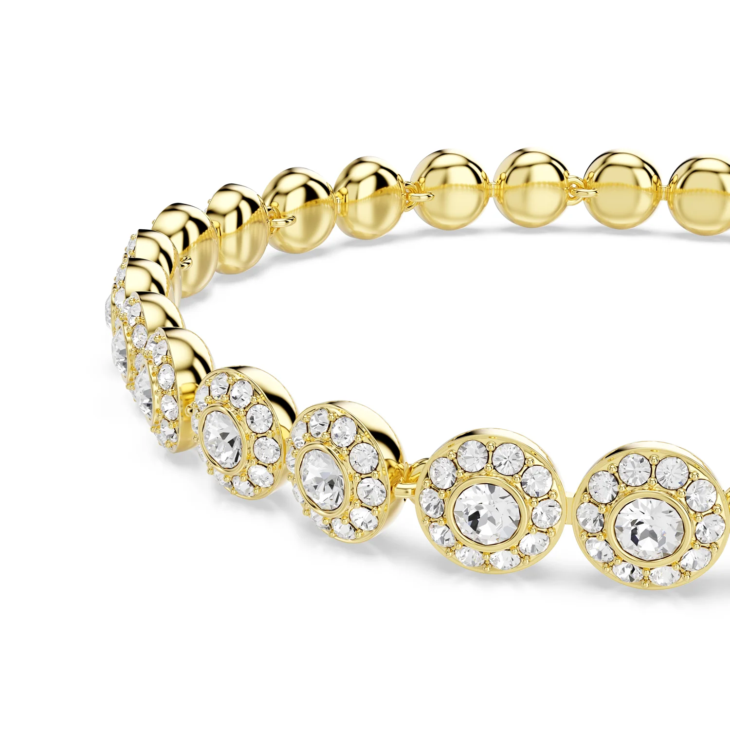 Swarovski Una Angelic Gold Plated Bracelet 5749386 - Image 4