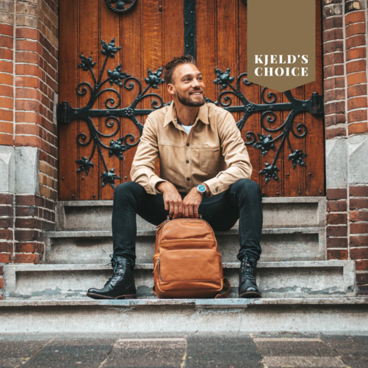 The Chesterfield Brand Austin damen Rucksack Kognak C58.018431 - Image 8