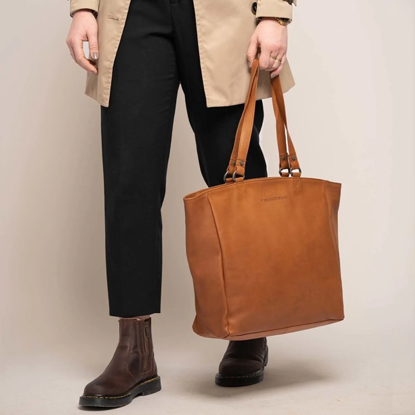 The Chesterfield Brand Berlin damen Shopper Kognak C38.016031 - Image 2