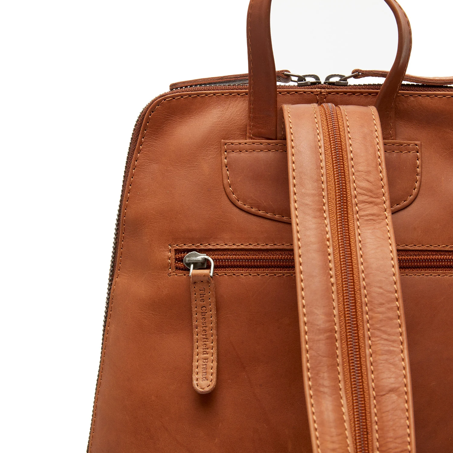 The Chesterfield Brand Claire Leather Cognac Backpack C58.023531 - Image 6