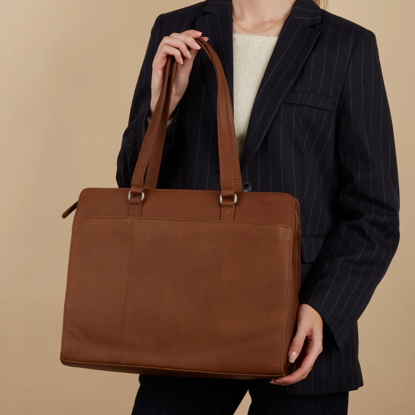 The Chesterfield Brand Fidenza damen Laptoptasche Kognak C38.020631 - Image 2
