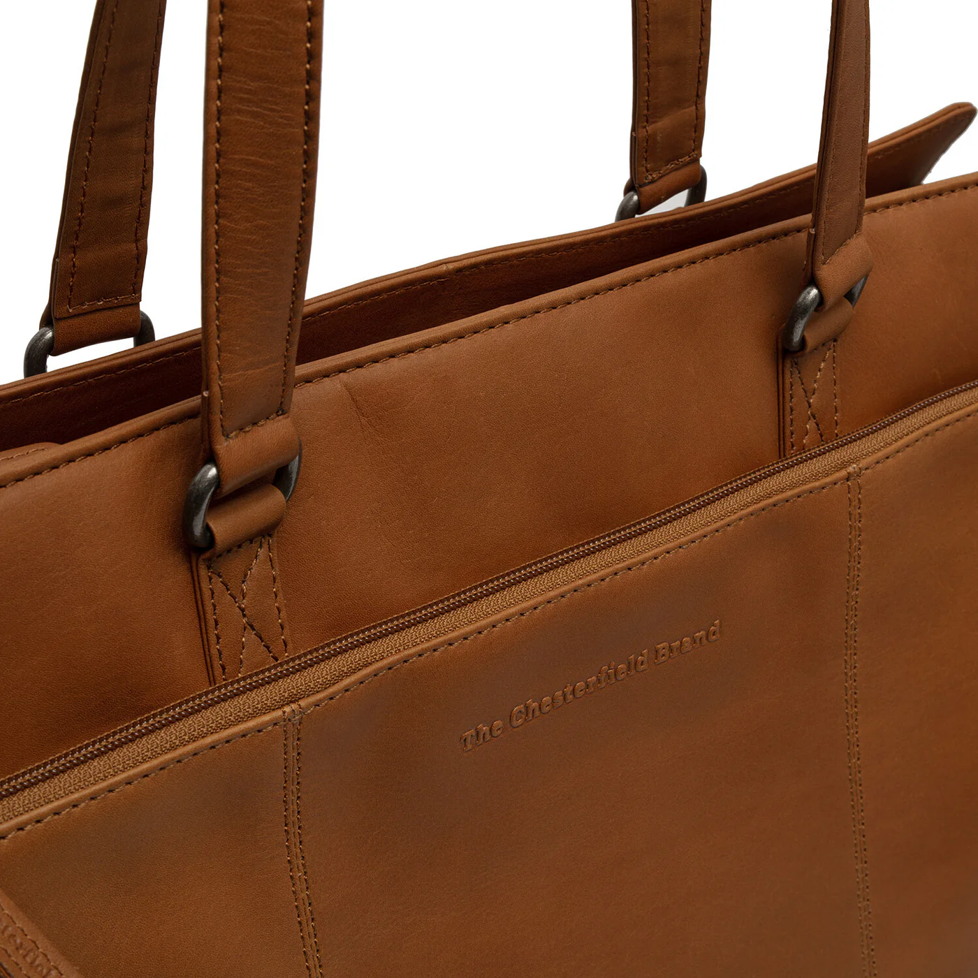 The Chesterfield Brand Fidenza damen Laptoptasche Kognak C38.020631 - Image 5