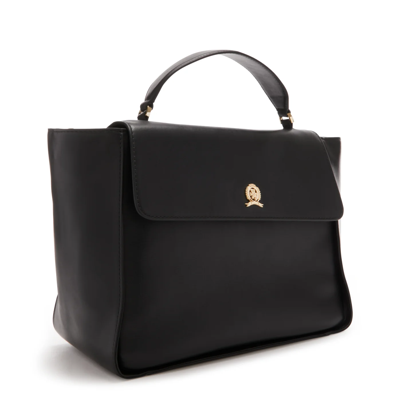 Tommy Hilfiger Crest damen Handtasche Schwarz AW0AW15702BDS - Image 4