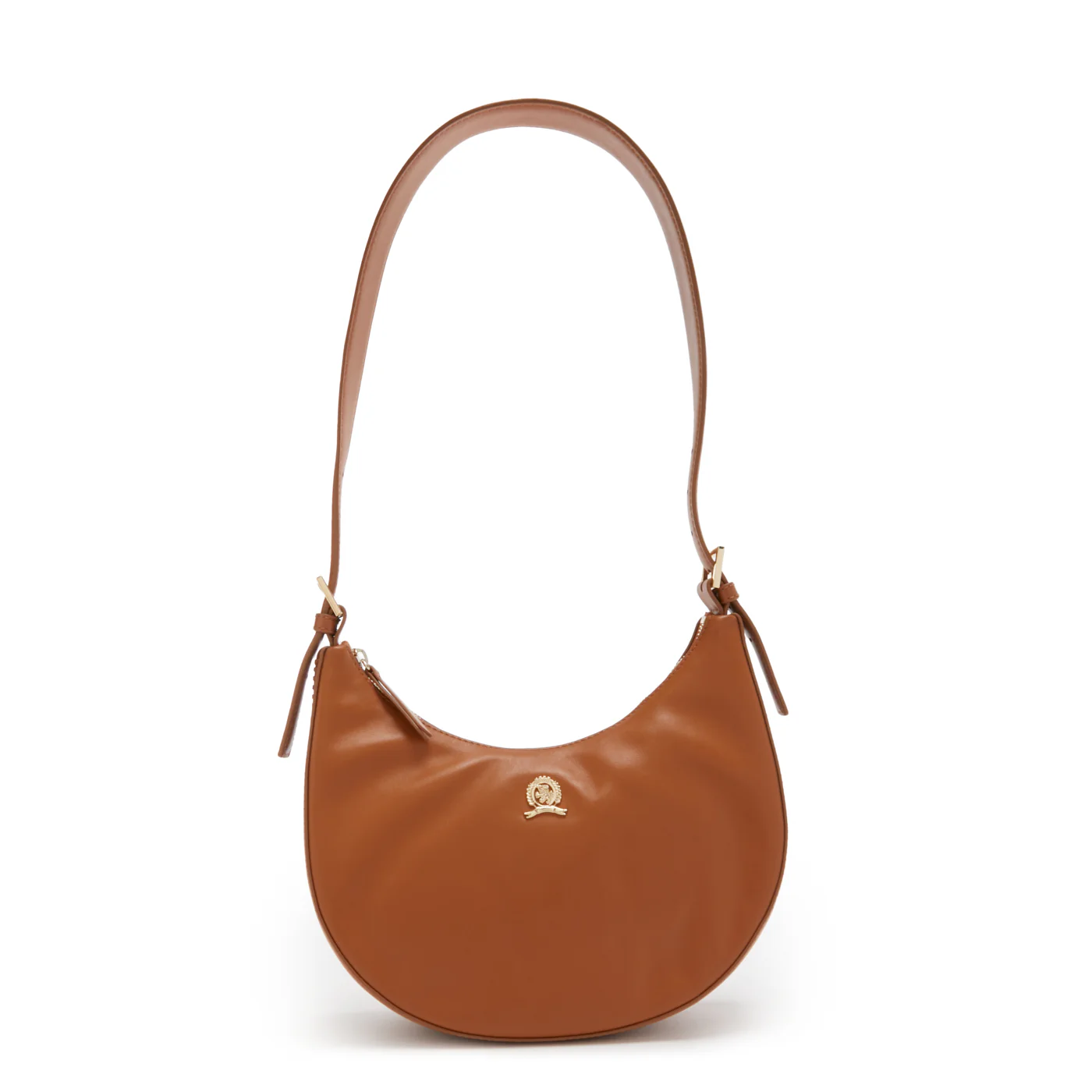 Tommy Hilfiger Crest damen Schultertasche Braun AW0AW152290HE
