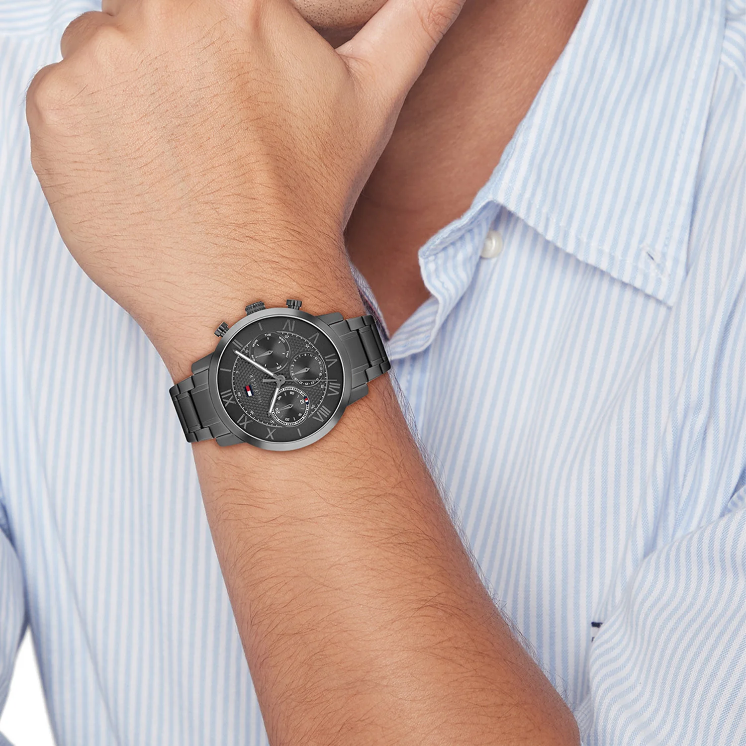 Tommy Hilfiger Grey Men's Watch TH1710730 - Image 2
