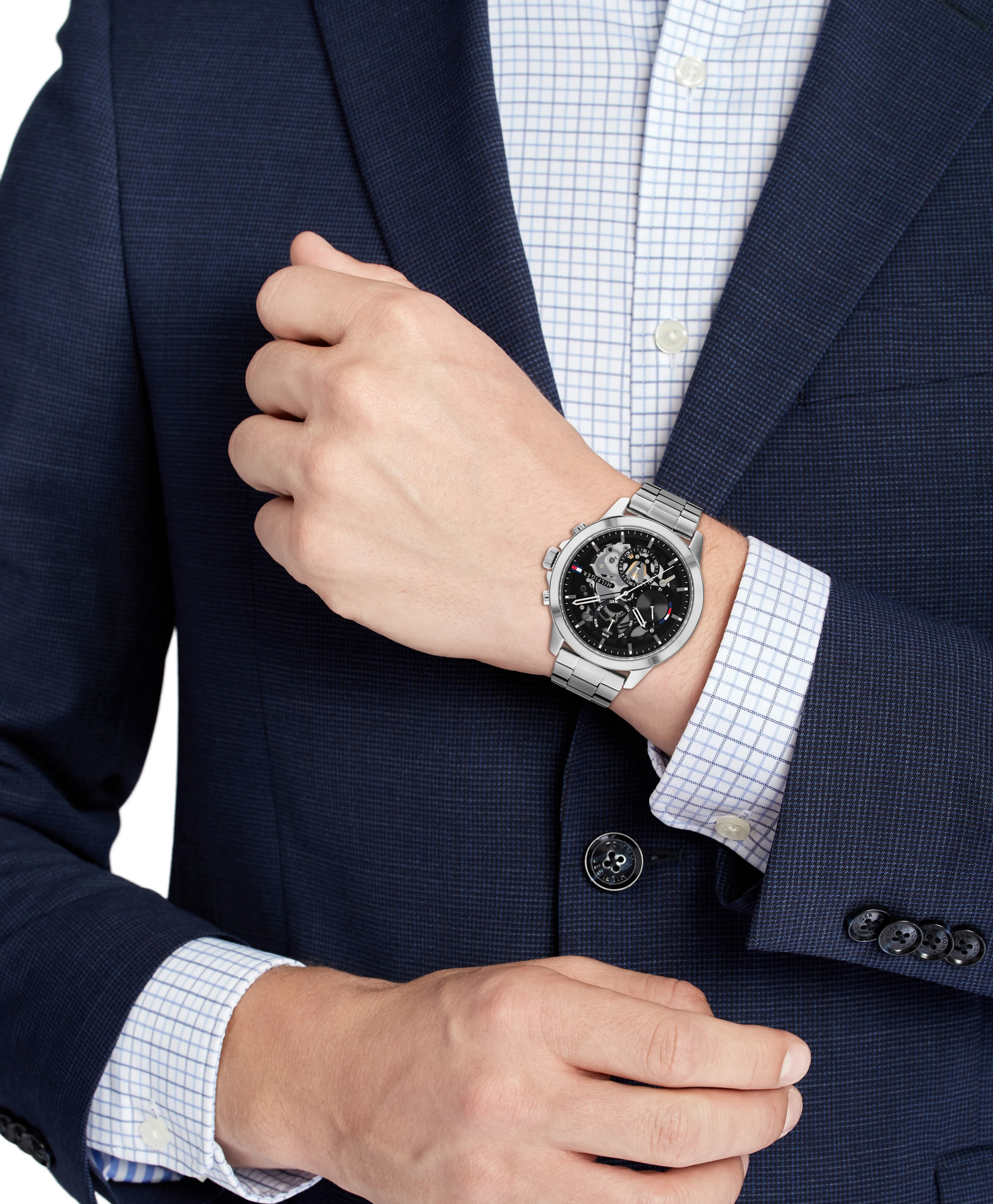 Tommy Hilfiger herren Silber TH1710477 - Image 2