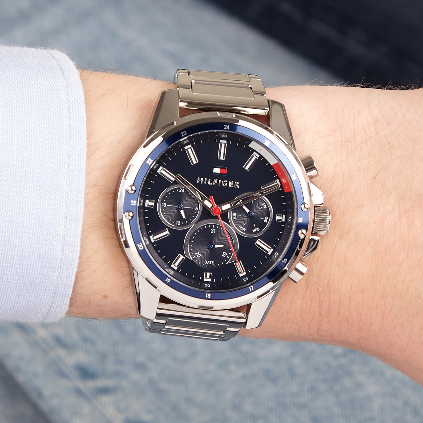 Tommy Hilfiger herren Uhr Silber TH1791788 - Image 2