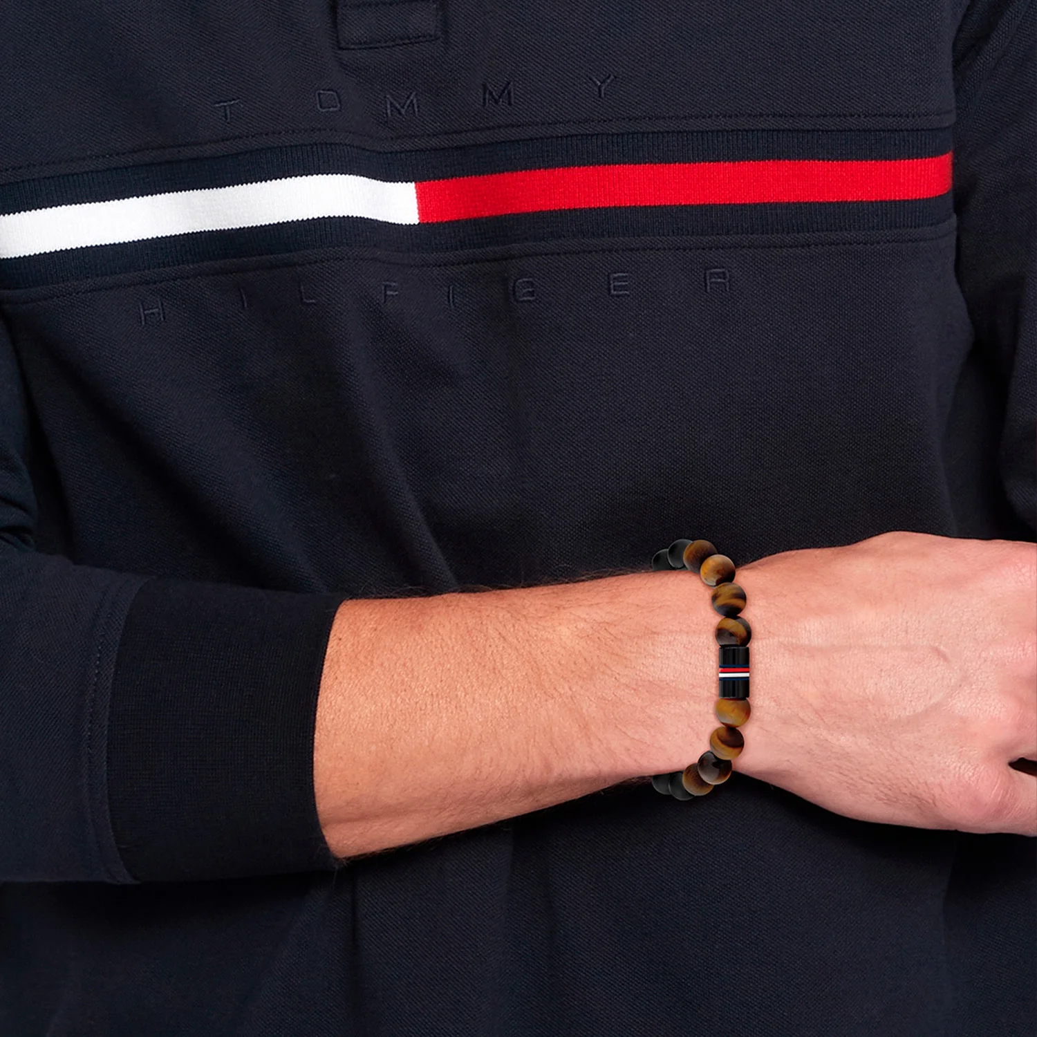 Tommy Hilfiger Jameson Schwarzes Armband TJ2790631 - Image 2