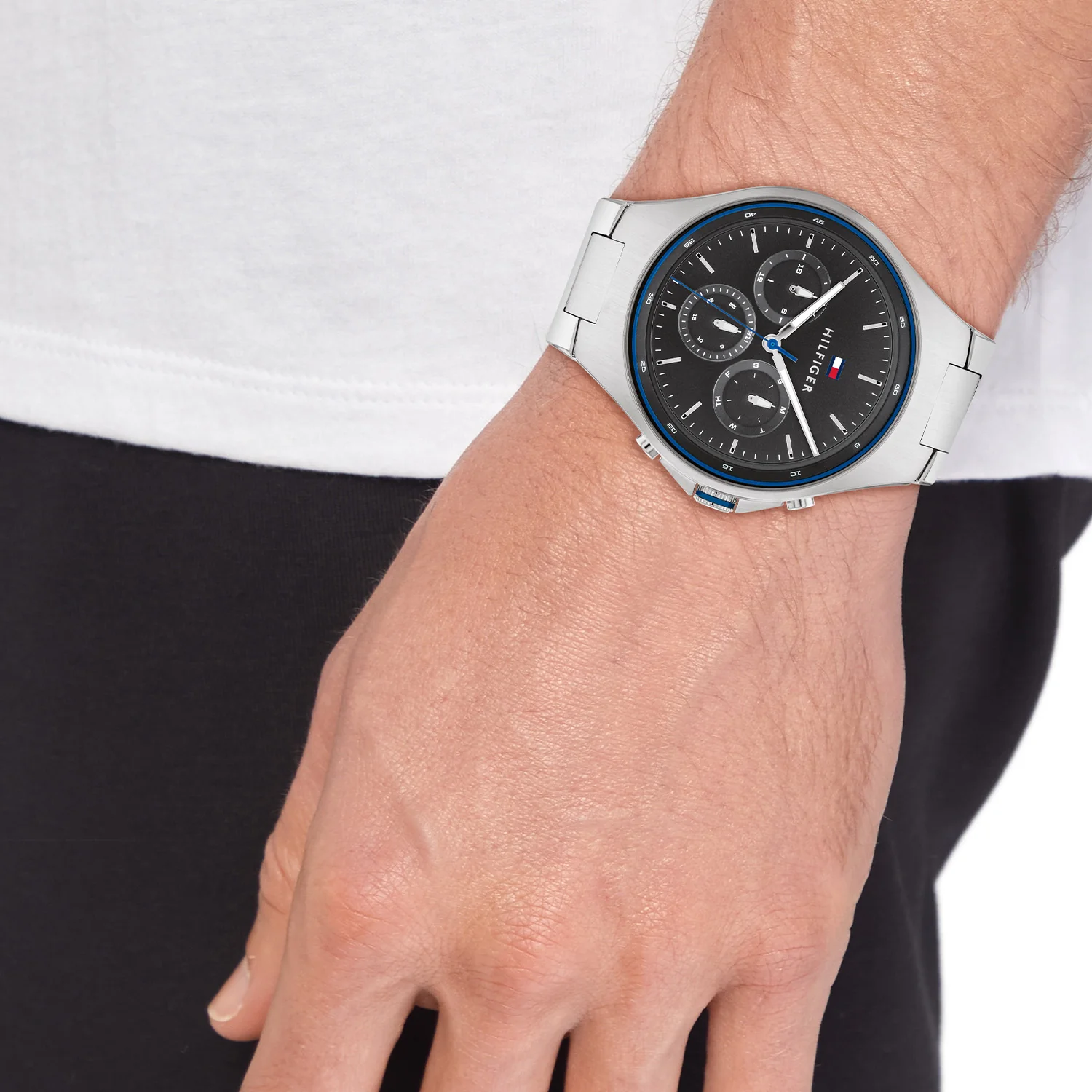 Tommy Hilfiger Justin Grey Men's Watch 2002-TH1792054 - Image 2