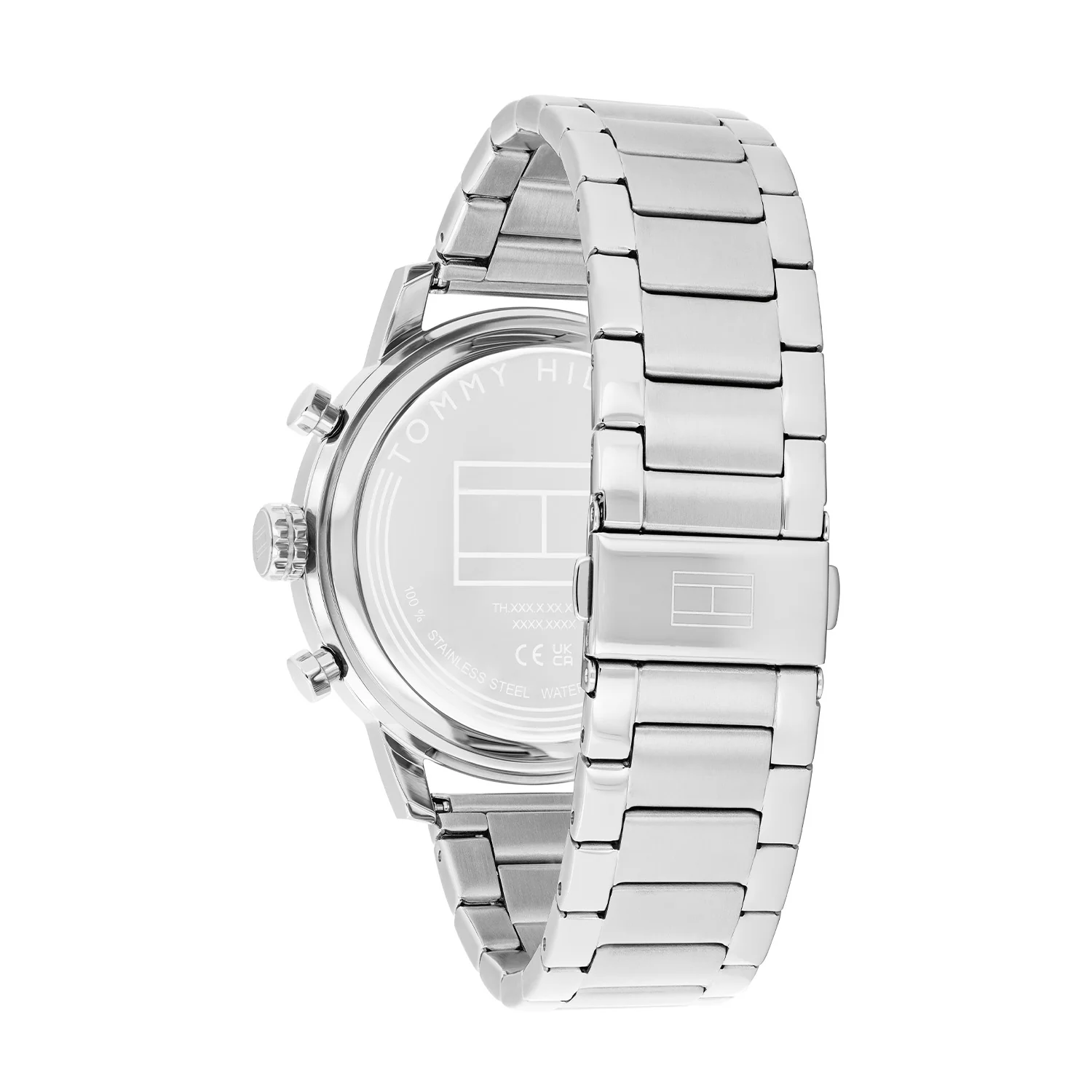 Tommy Hilfiger Rocky Silberne Und Schwarze Herrenuhr TH1792181 - Image 4