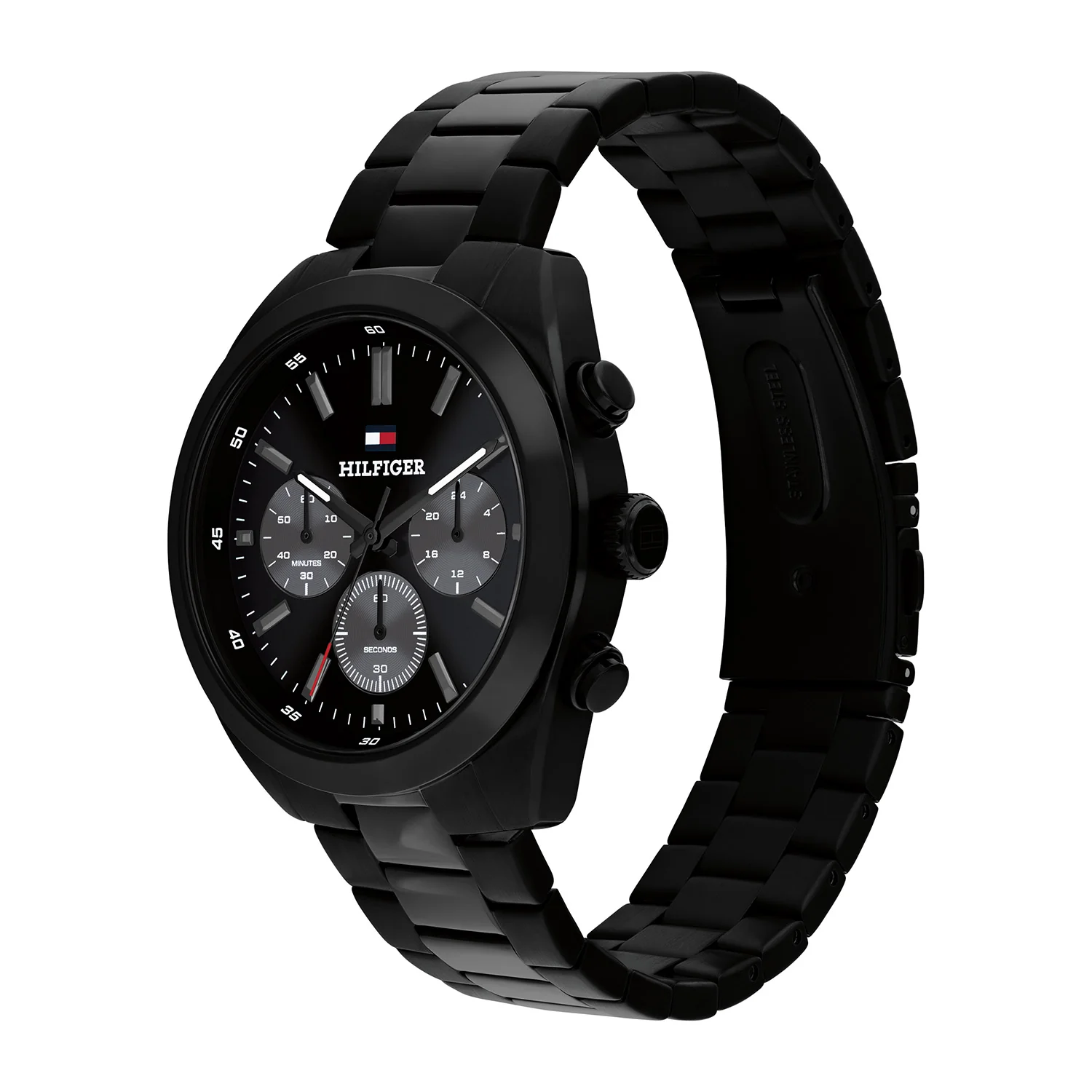 Tommy Hilfiger Schwarze Herrenuhr TH1710724 - Image 3