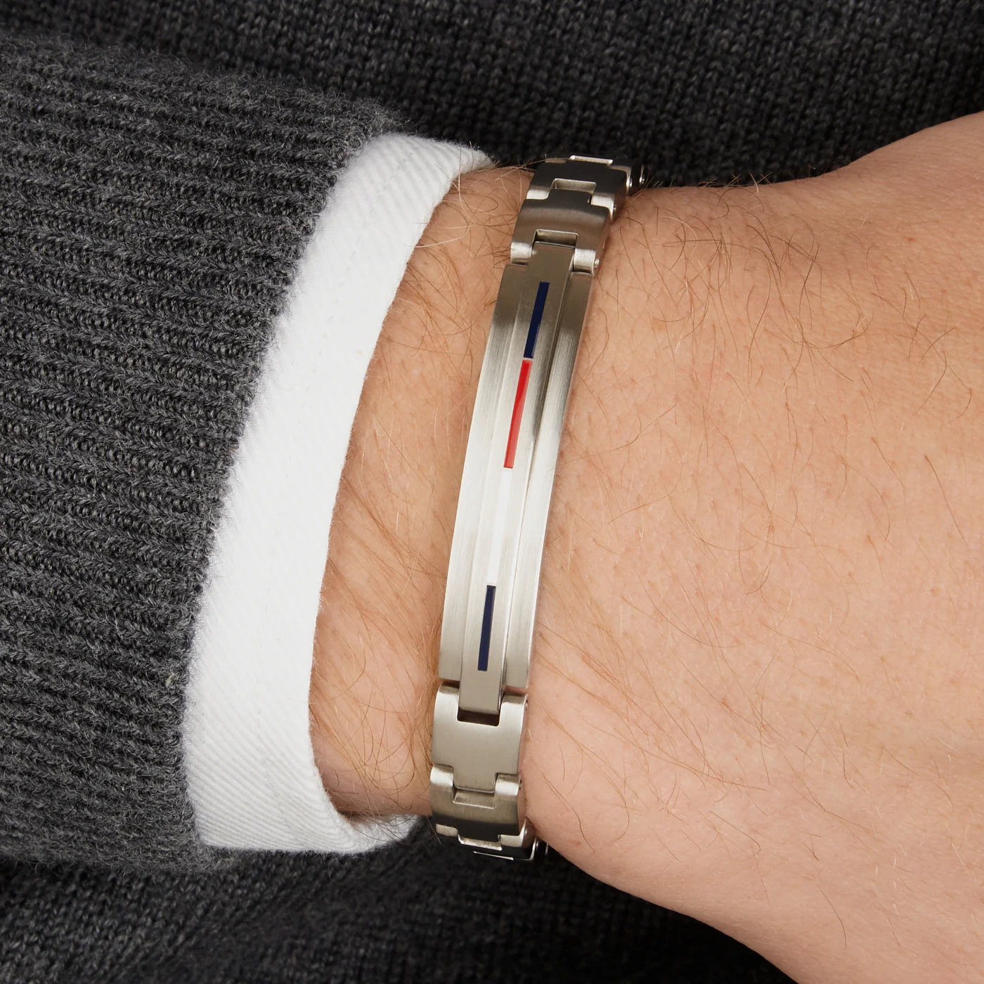 Tommy Hilfiger Silberfarbene Armband TJ2790313 (Länge: 20.00 cm) - Image 2