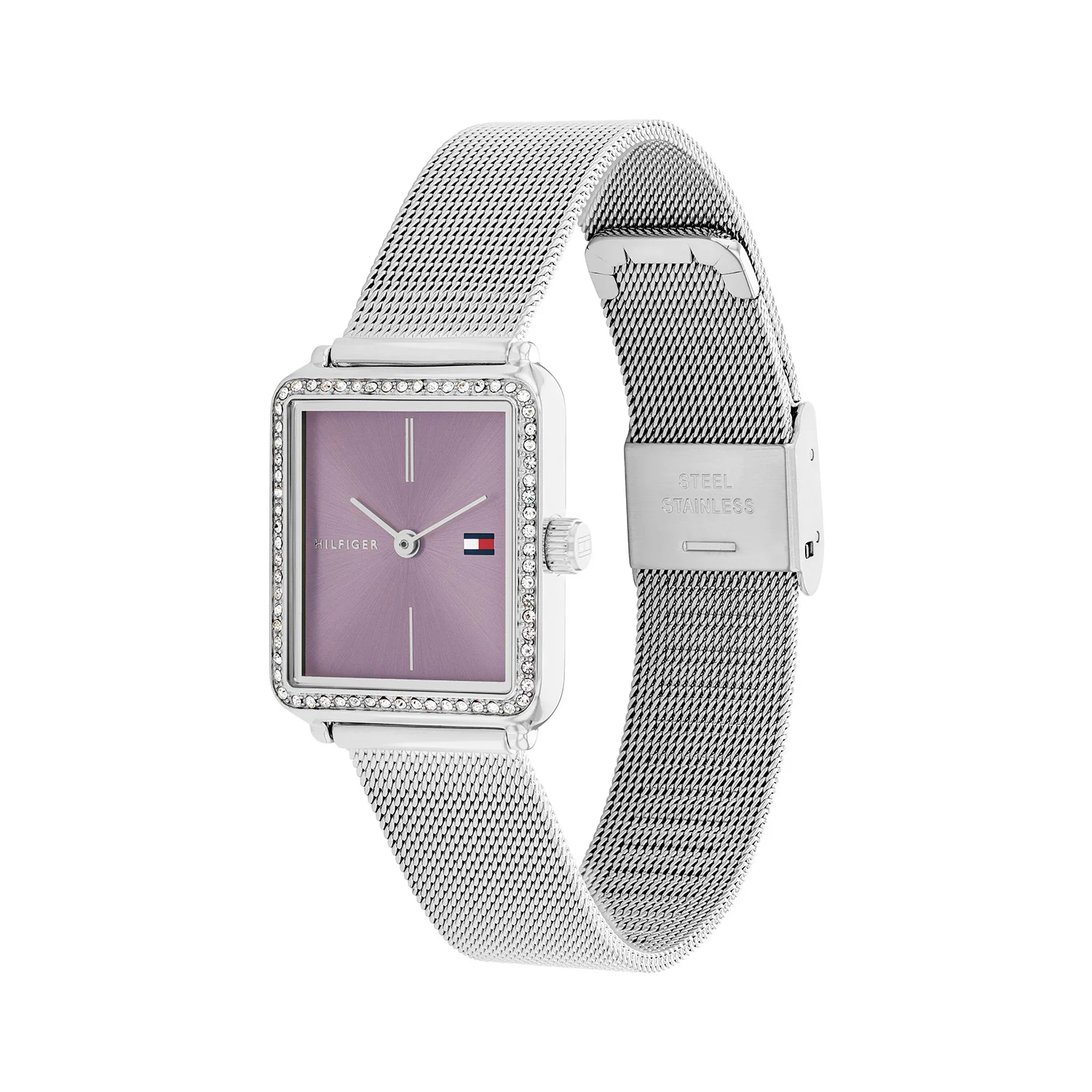 Tommy Hilfiger Tea Damenuhr In Silber Und Lila TH1782790 - Image 3