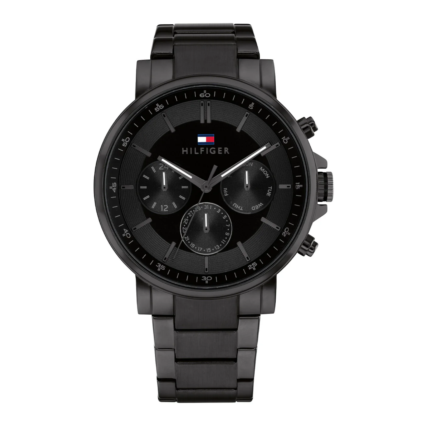 Tommy Hilfiger Tyson herren Uhr Schwarz TH1710590