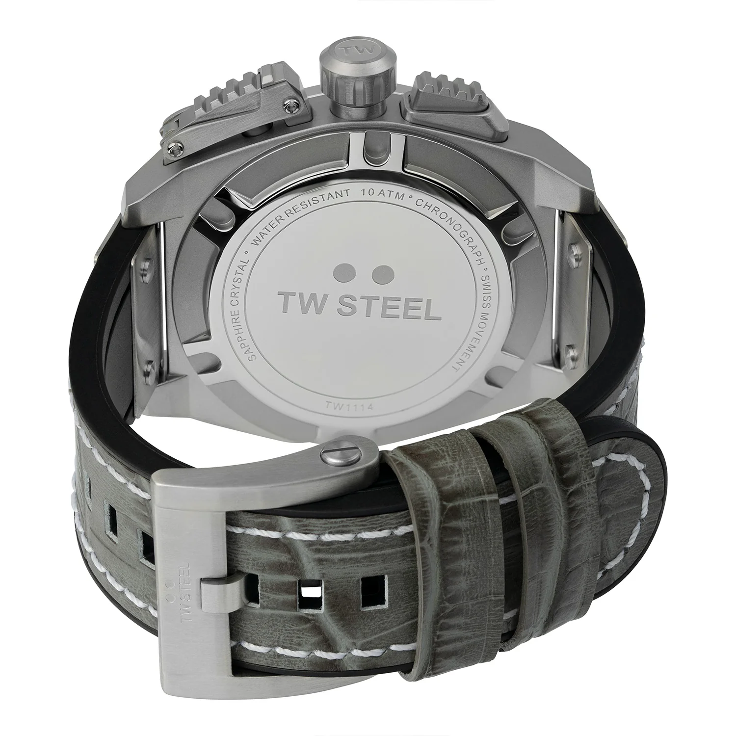 TW Steel Swiss Canteen Grey Men's Watch 2002-TW1114 - Image 2