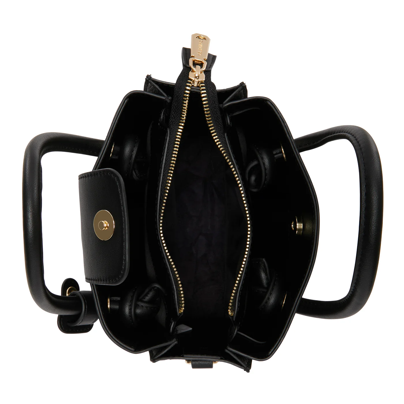 Valentino Bags Alexia Schwarze Handtasche VBS5A805NERO - Image 7