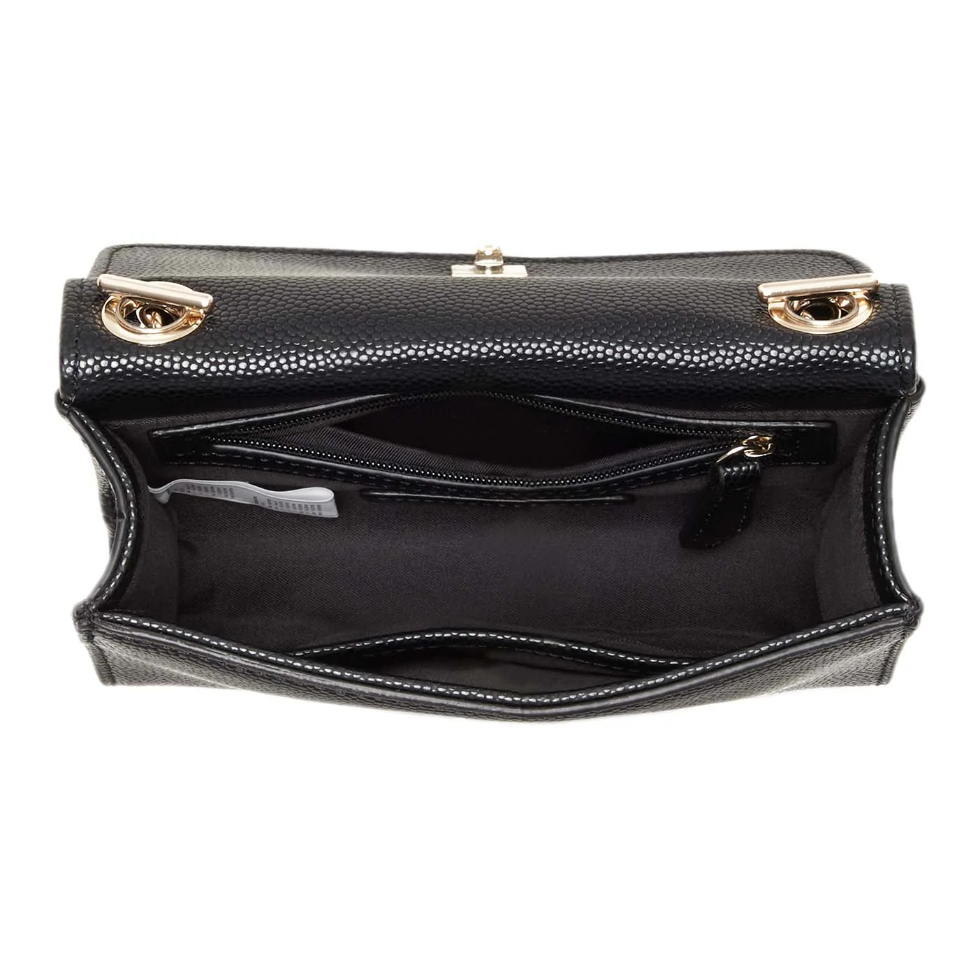 Valentino Bags Divina Damen Umhängetasche Schwarz VBS1R403GNERO/GOLD - Image 4