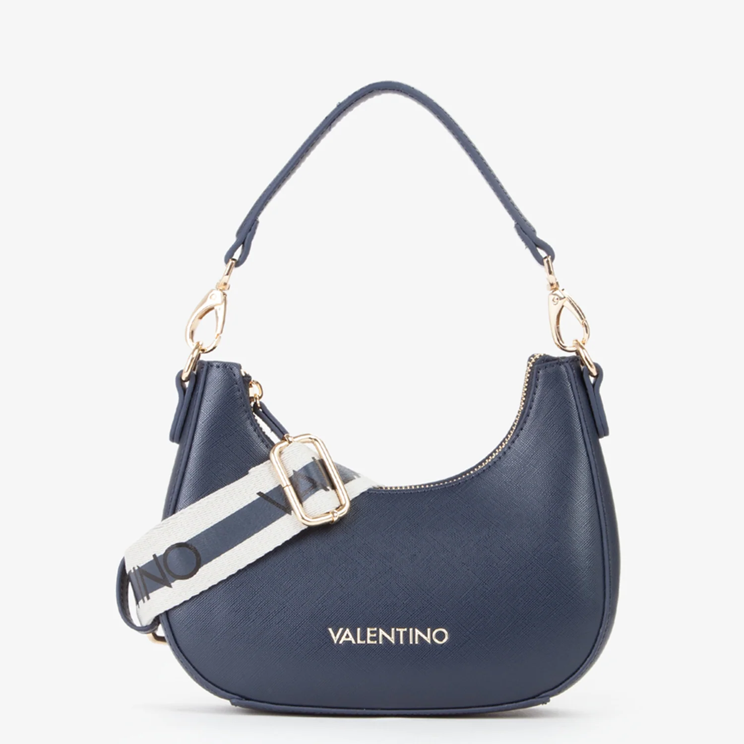 Valentino Bags Zero Re Blaue Umhängetasche VBS7B305BLUNOTTE - Image 2
