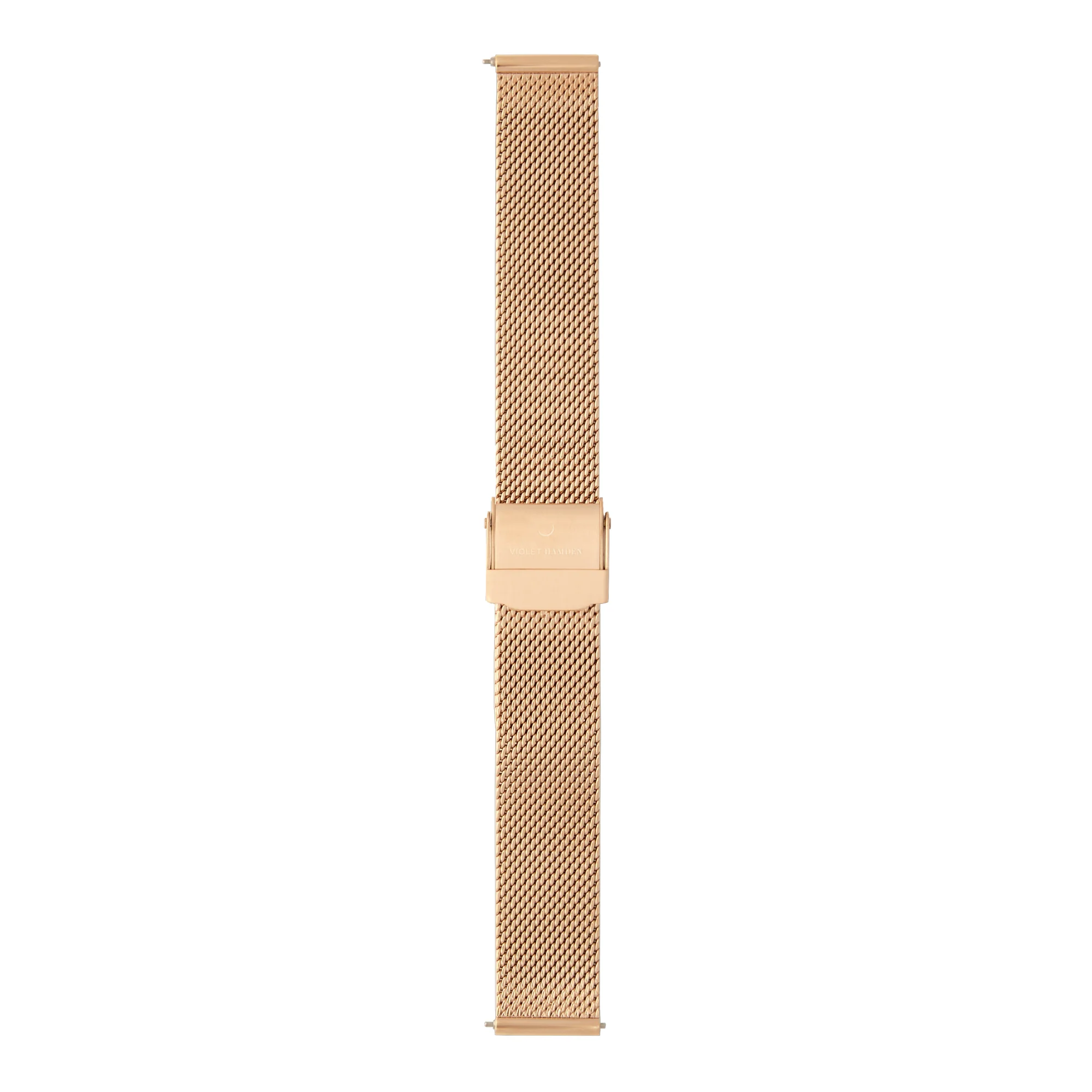 Violet Hamden Dawn Roségoldfarbenes Mesh-Armband (16 mm) VH42009