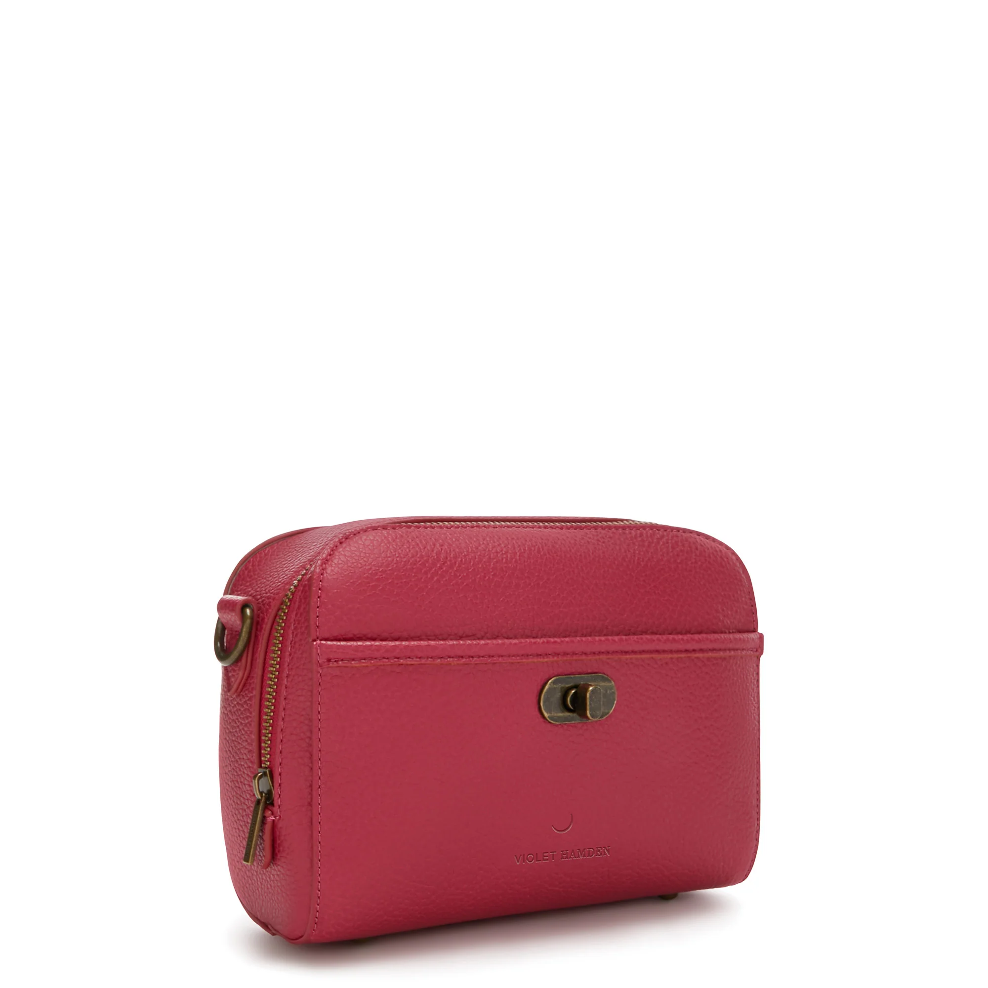 Violet Hamden Essential Bag Fuchsienfarbene Umhängetasche VH22042 - Image 3