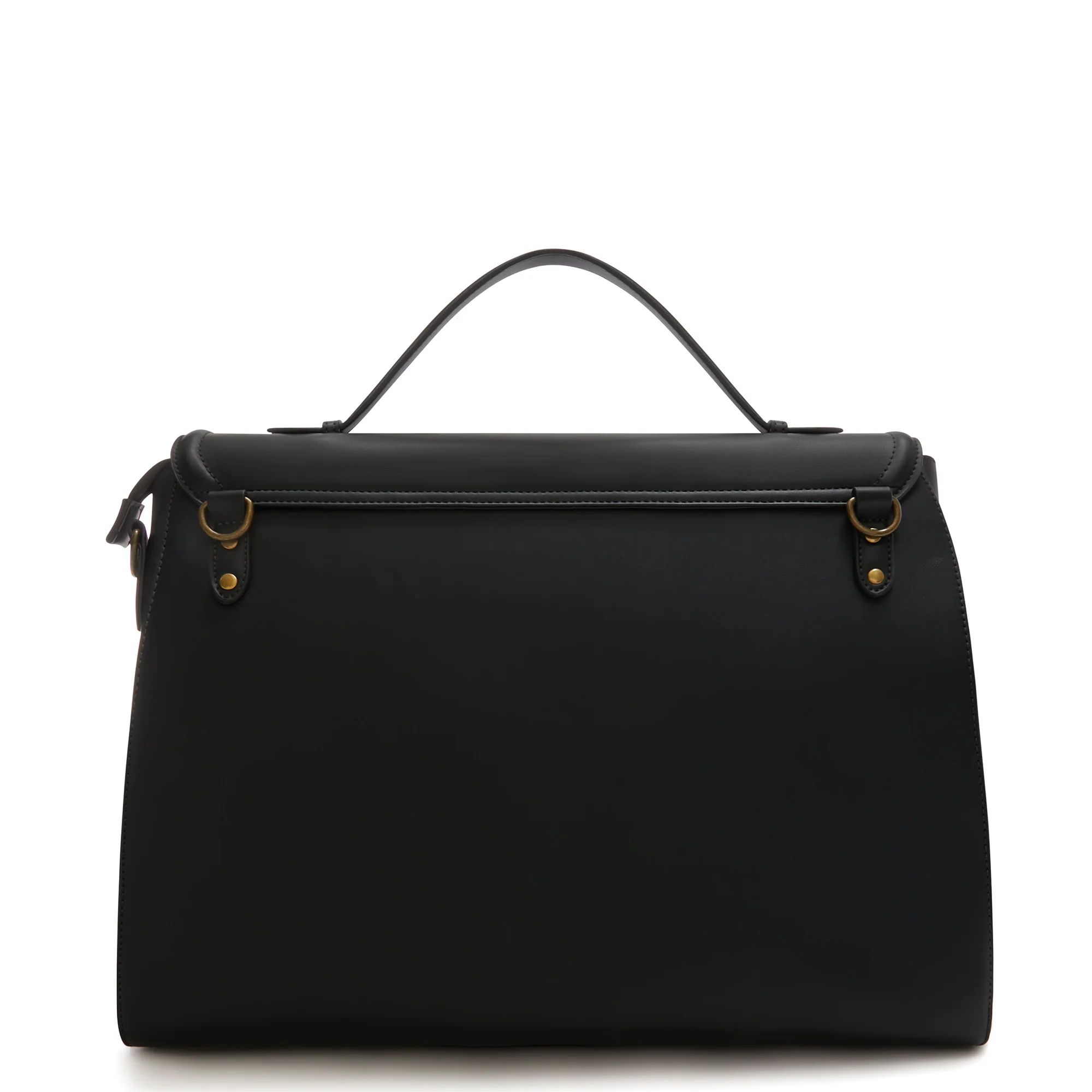 Violet Hamden Essential Bag Schwarze Handtasche mit 16.4-Zoll-Laptopfach VH21005 - Image 5
