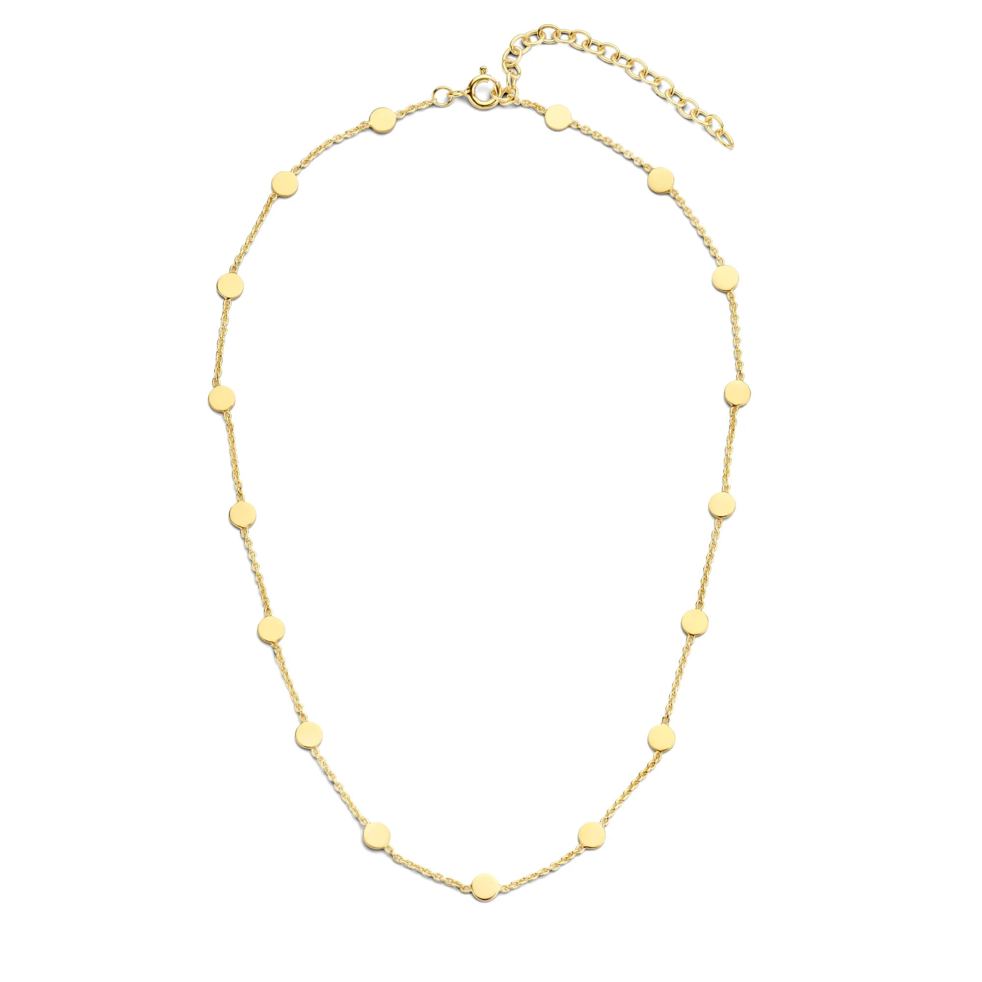 Violet Hamden Luna 925 Sterlingsilber Vergoldetes Choker mit Münzen VH15001