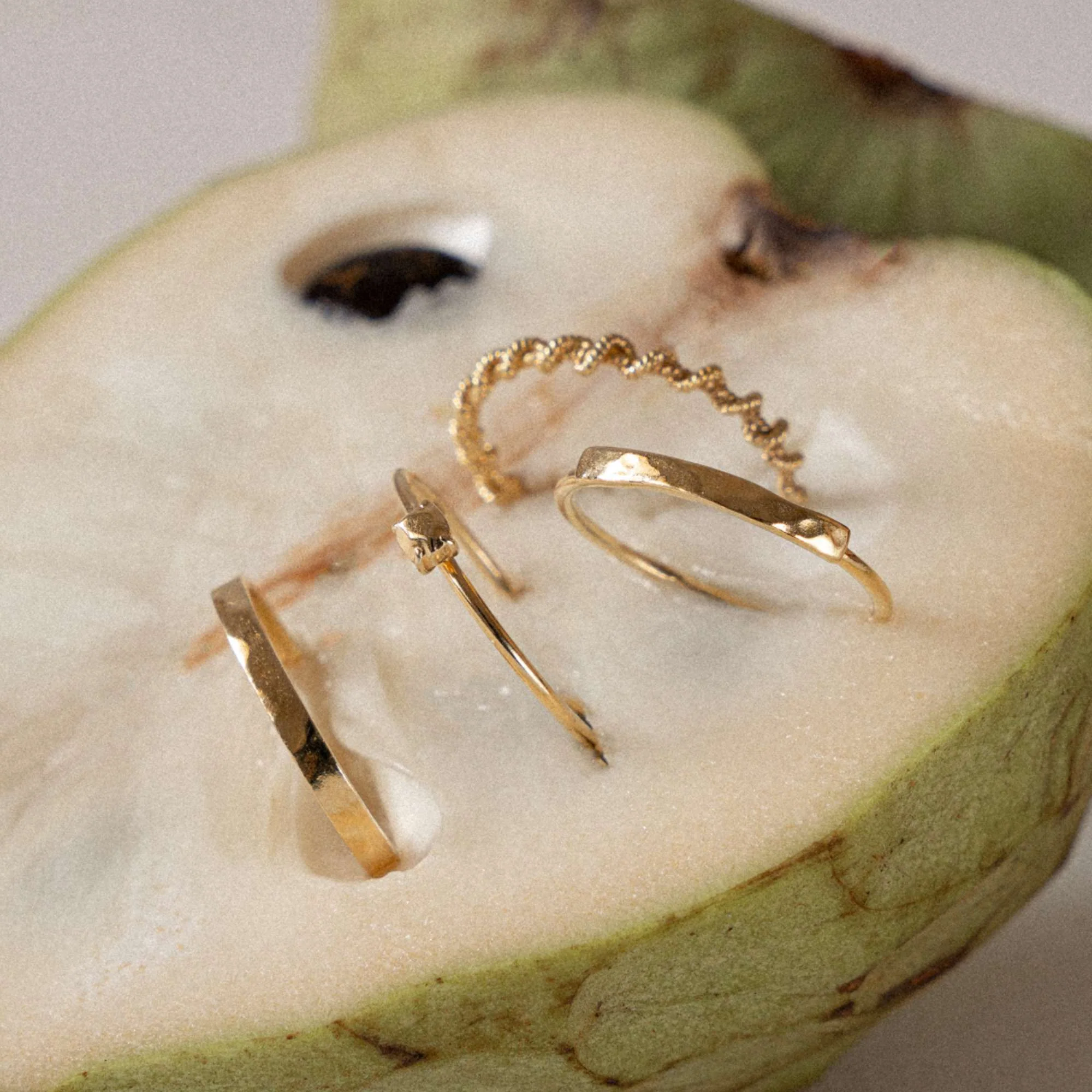 Violet Hamden Sisterhood Moonlit 925 Sterling Zilveren Goudkleurige Ring VH13028G-50 (Maat: 50) - Image 5