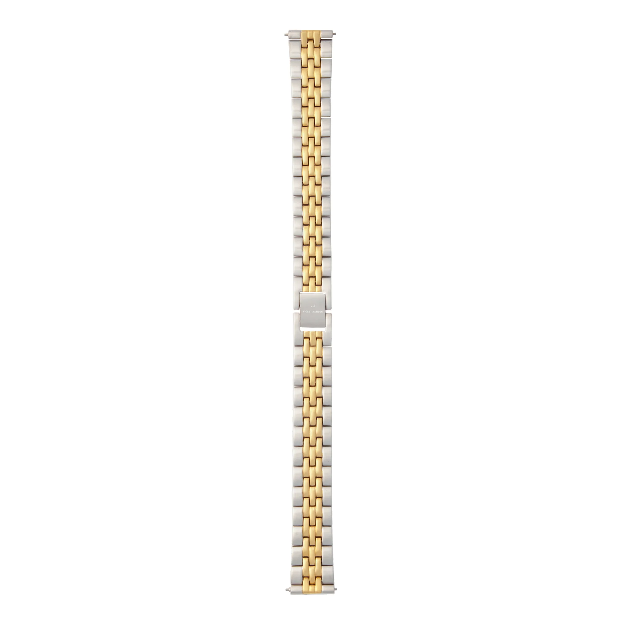 Violet Hamden Sunrise Gold- und Silberfarbener Stahlarmband (14 mm) VH43003